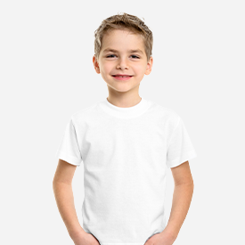 Koszulka dziecięca klasyczna bawełniana TK03